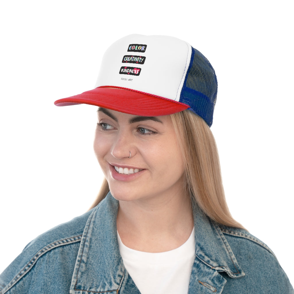 Tooli-Art Trucker Caps - COLOR CREATIVITY KINDNESS