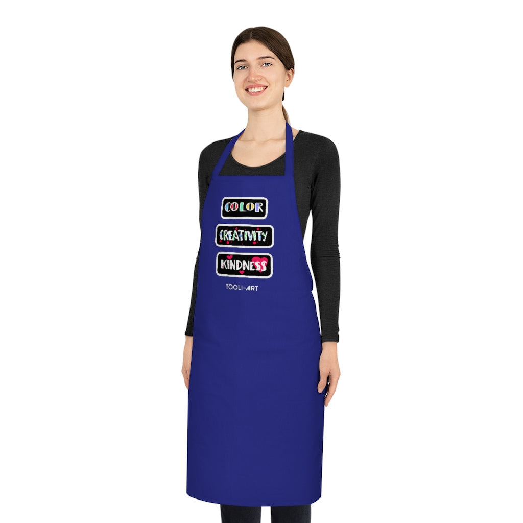 Tooli-Art Cotton Apron - COLOR CREATIVITY KINDNESS