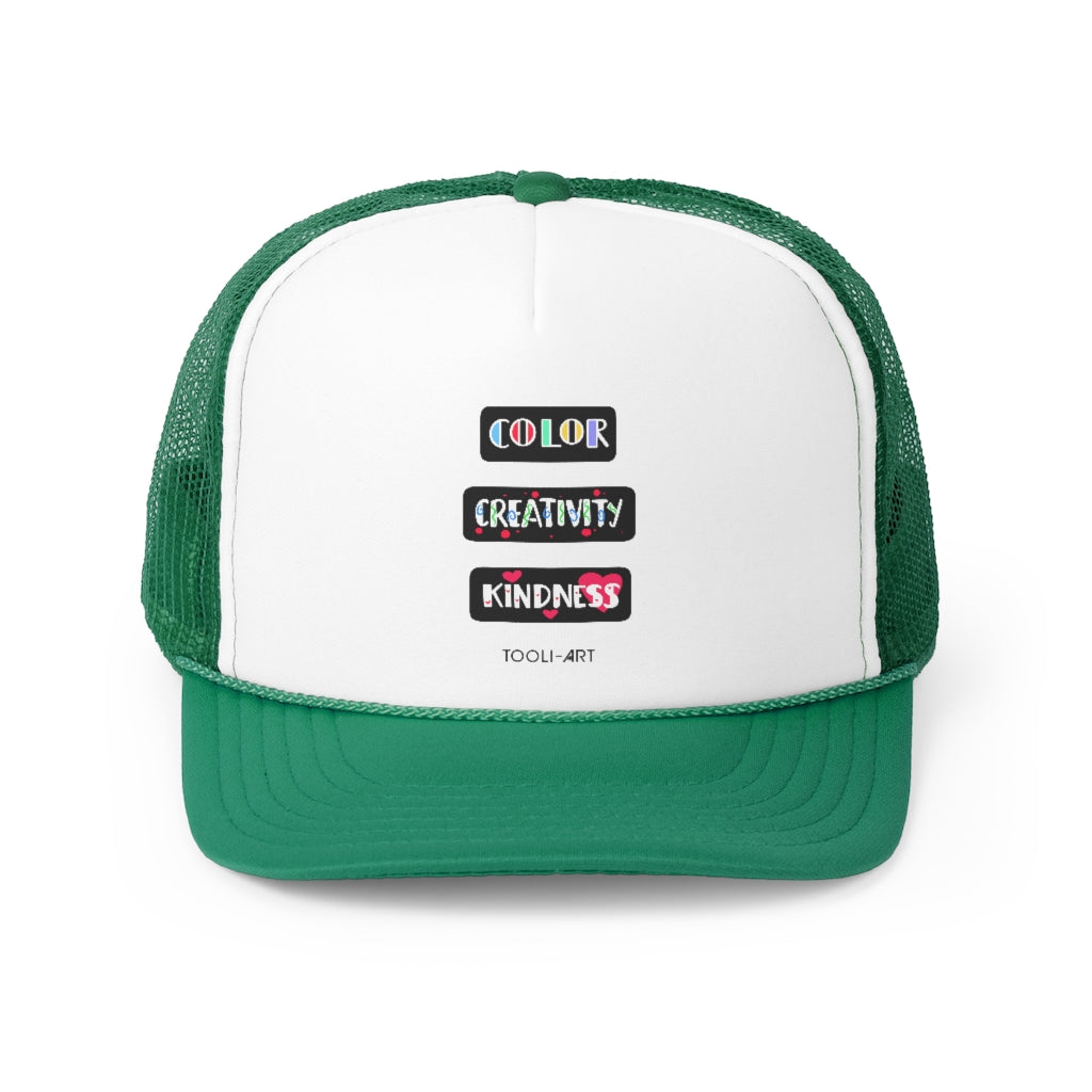 Tooli-Art Trucker Caps - COLOR CREATIVITY KINDNESS