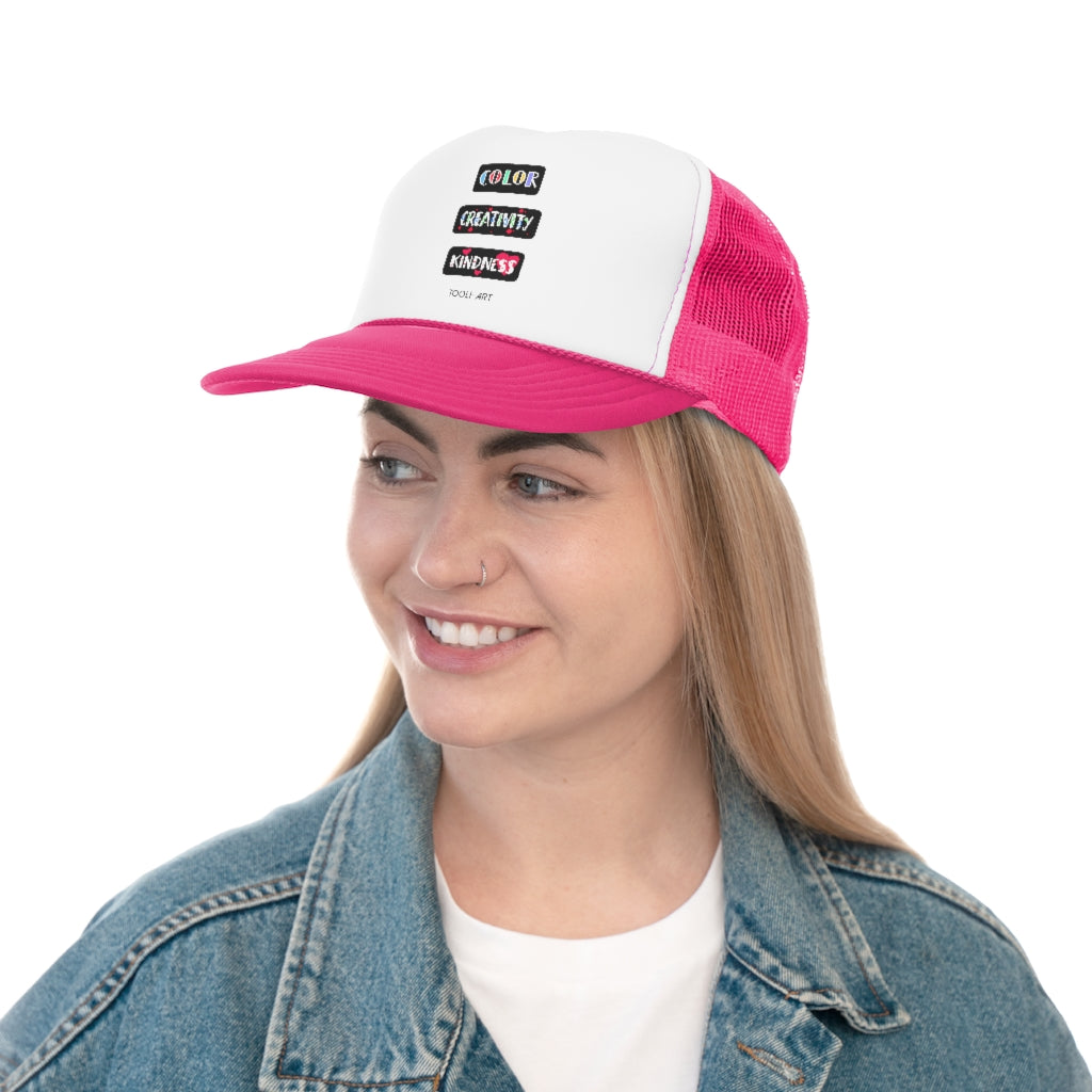 Tooli-Art Trucker Caps - COLOR CREATIVITY KINDNESS