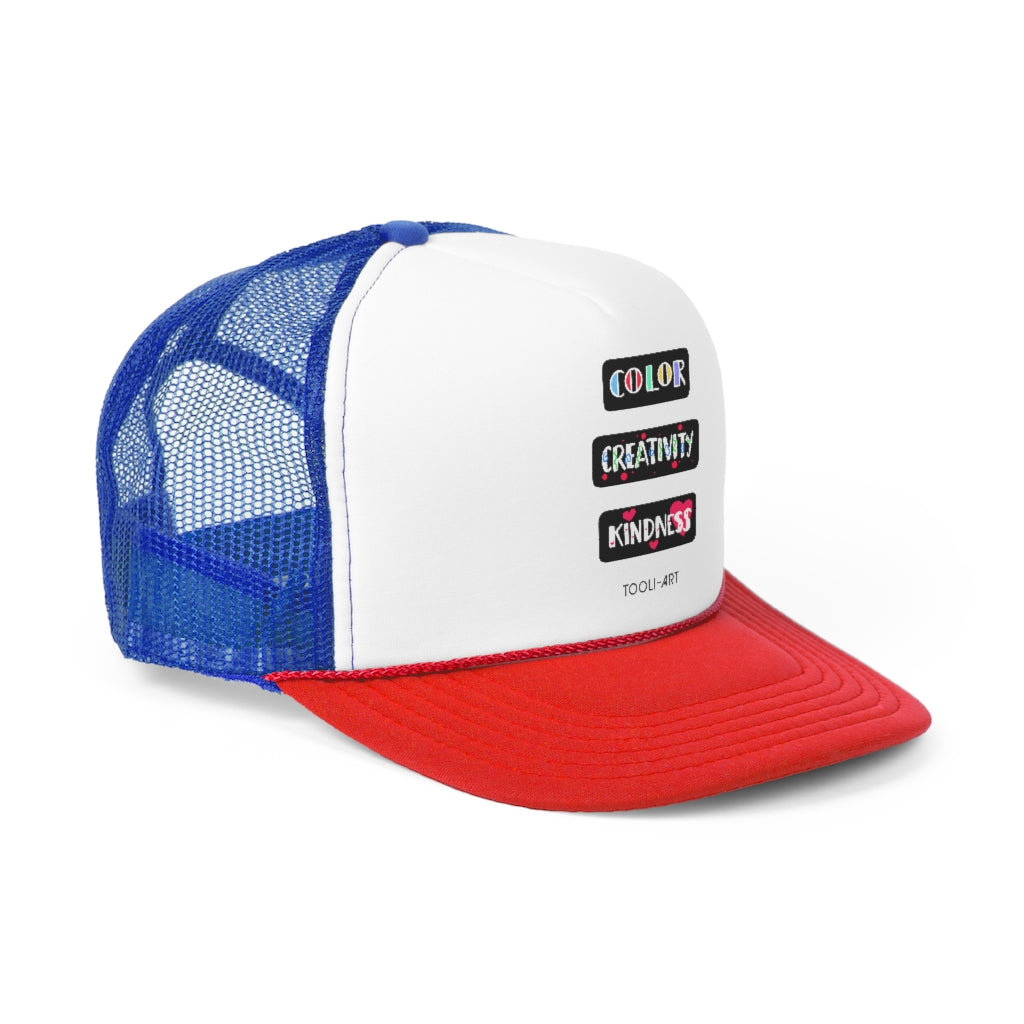 Tooli-Art Trucker Caps - COLOR CREATIVITY KINDNESS