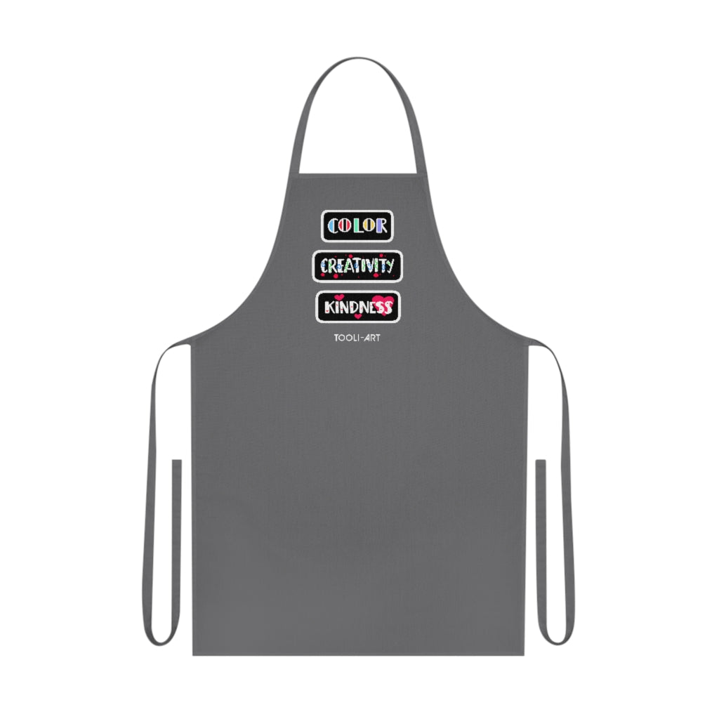 Tooli-Art Cotton Apron - COLOR CREATIVITY KINDNESS