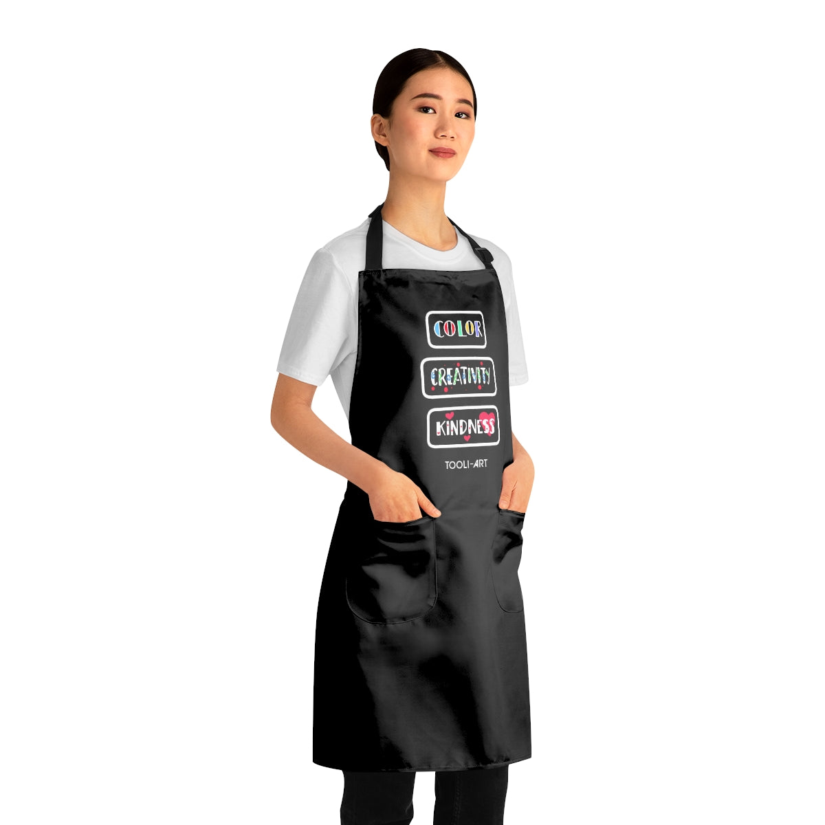 Tooli-Art Apron - COLOR CREATIVITY KINDNESS