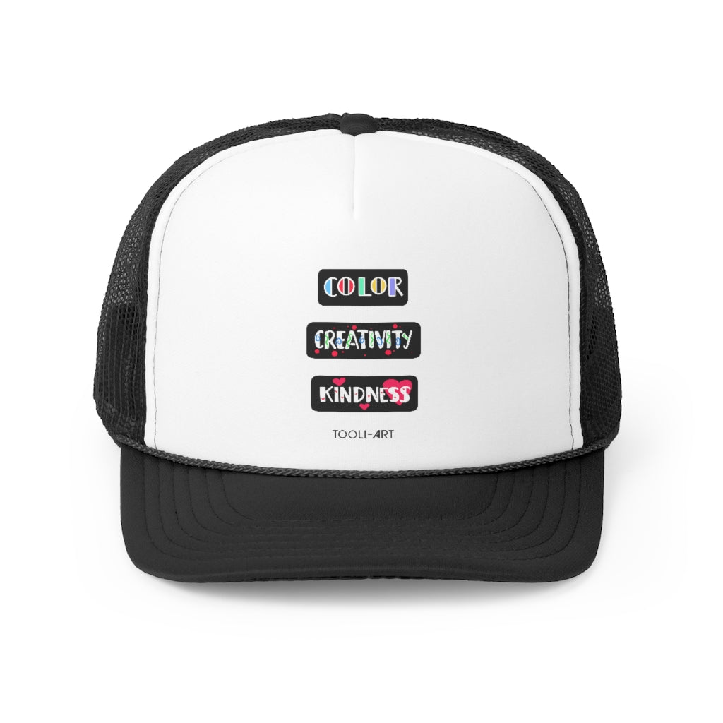 Tooli-Art Trucker Caps - COLOR CREATIVITY KINDNESS