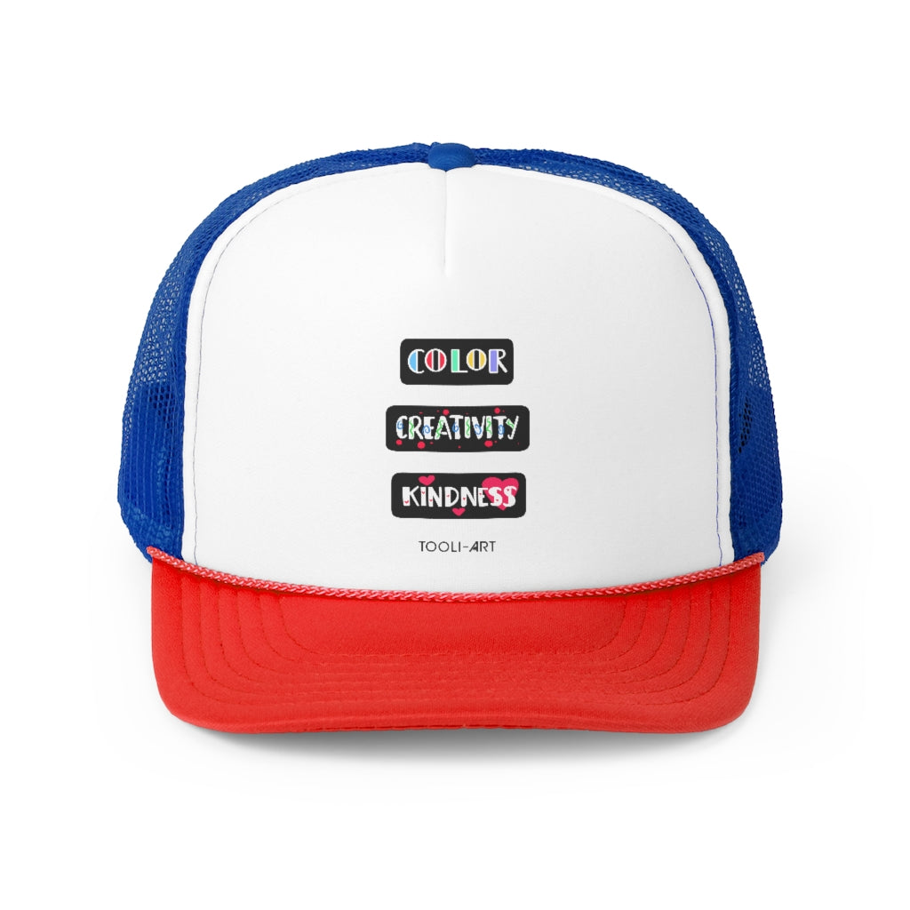 Tooli-Art Trucker Caps - COLOR CREATIVITY KINDNESS