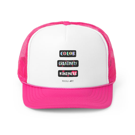 Tooli-Art Trucker Caps - COLOR CREATIVITY KINDNESS