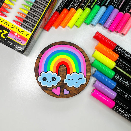 NEON RAINBOW COASTER