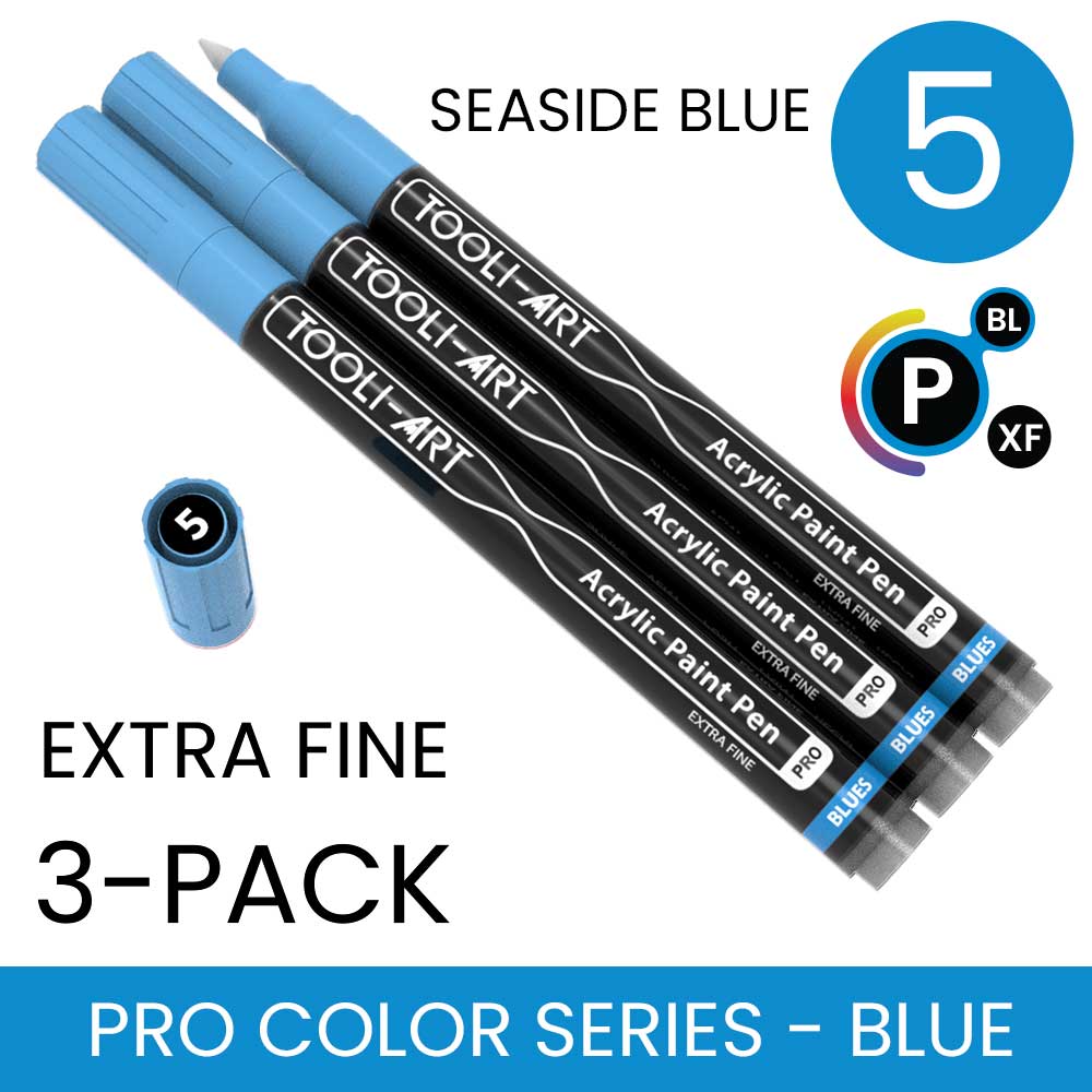 PRO COLOR SERIES - BLUE - EXTRA-FINE: 3-Pack, Your Choice of Any 1 Color