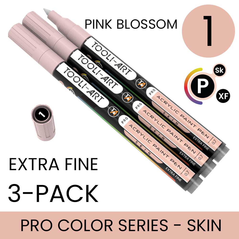 PRO COLOR SERIES - SKIN - EXTRA-FINE: 3-Pack, Your Choice of Any 1 Color