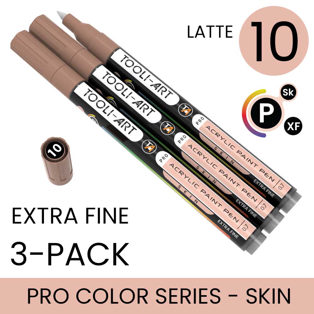 PRO COLOR SERIES - SKIN - EXTRA-FINE: 3-Pack, Your Choice of Any 1 Color