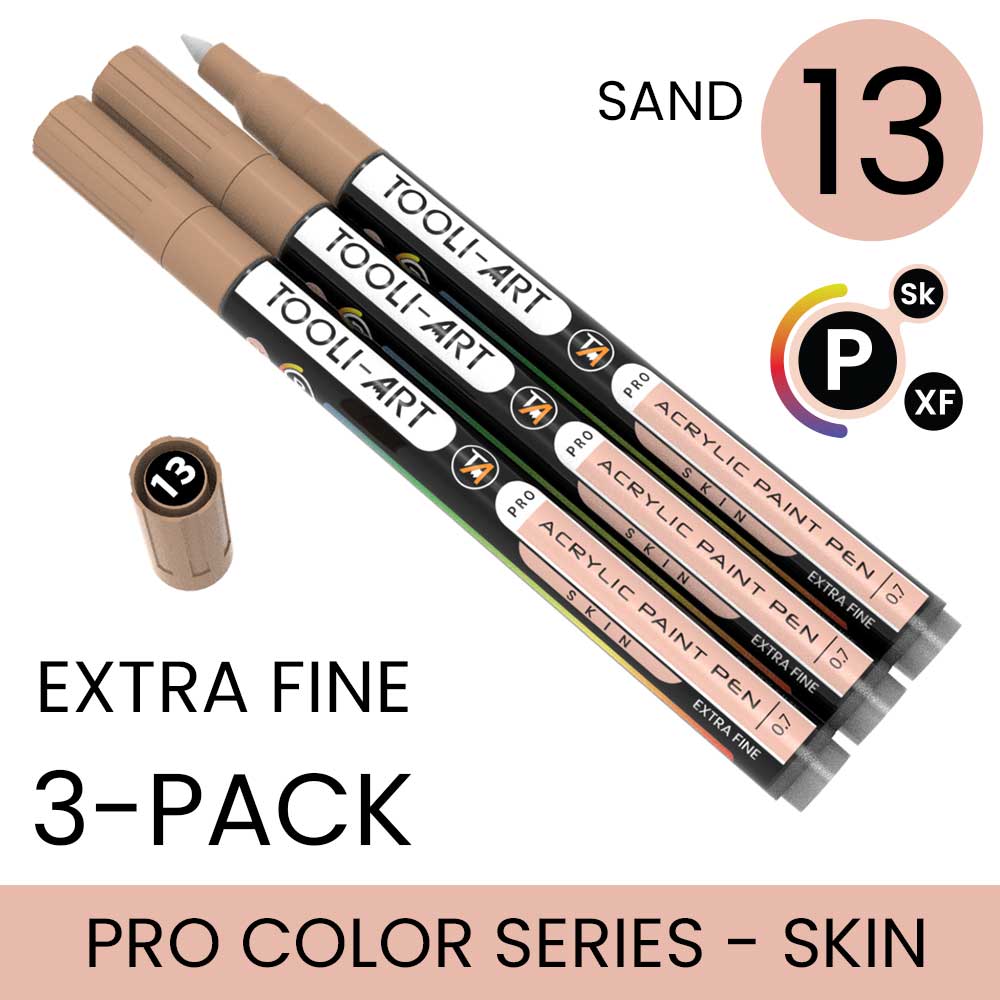 PRO COLOR SERIES - SKIN - EXTRA-FINE: 3-Pack, Your Choice of Any 1 Color