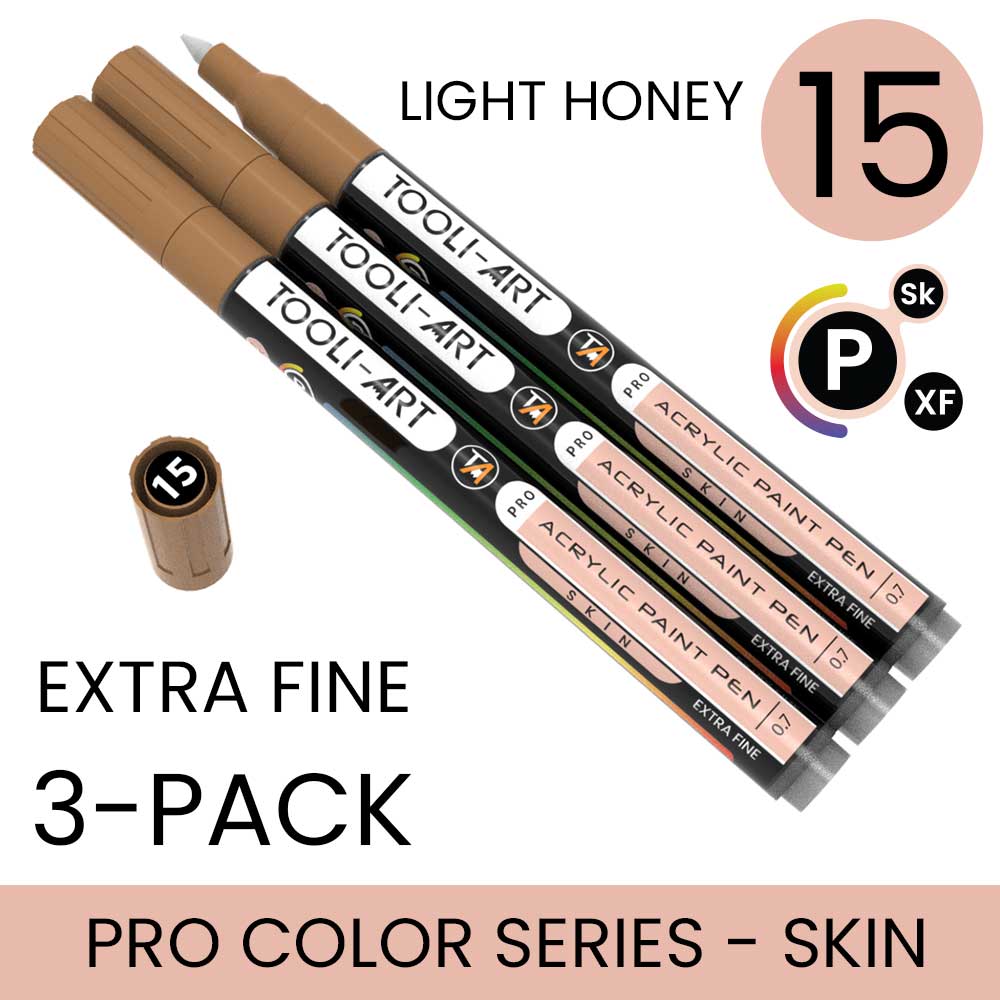 PRO COLOR SERIES - SKIN - EXTRA-FINE: 3-Pack, Your Choice of Any 1 Color