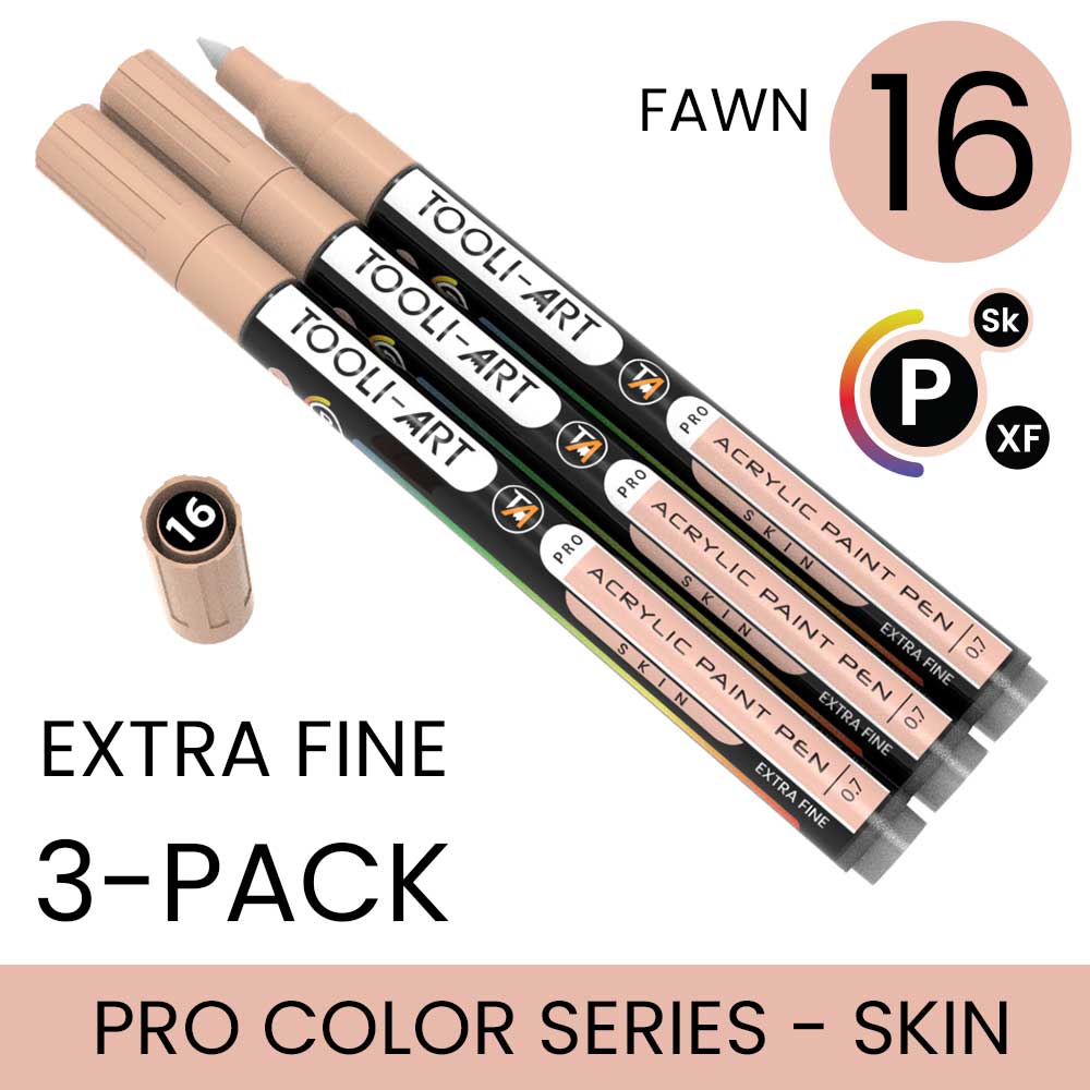PRO COLOR SERIES - SKIN - EXTRA-FINE: 3-Pack, Your Choice of Any 1 Color