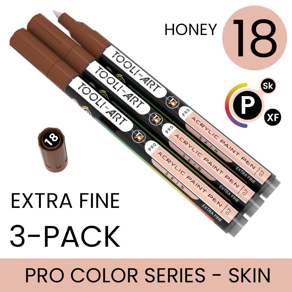 PRO COLOR SERIES - SKIN - EXTRA-FINE: 3-Pack, Your Choice of Any 1 Color