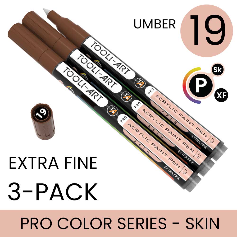 PRO COLOR SERIES - SKIN - EXTRA-FINE: 3-Pack, Your Choice of Any 1 Color