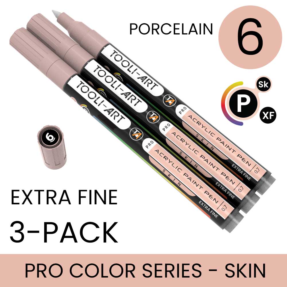 PRO COLOR SERIES - SKIN - EXTRA-FINE: 3-Pack, Your Choice of Any 1 Color
