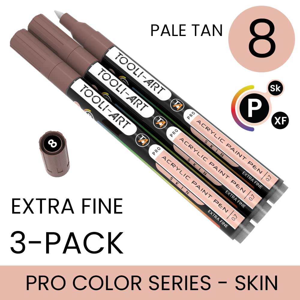 PRO COLOR SERIES - SKIN - EXTRA-FINE: 3-Pack, Your Choice of Any 1 Color