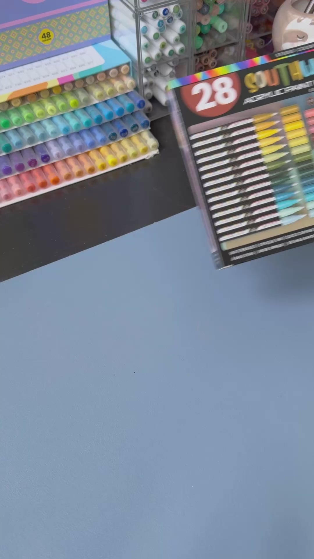 28 Southwestern Colors Acrylic Paint Pens Markers Set 0.7mm Extra